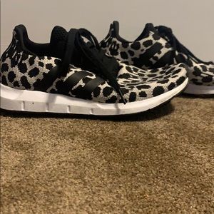 leopard print adidas shoes